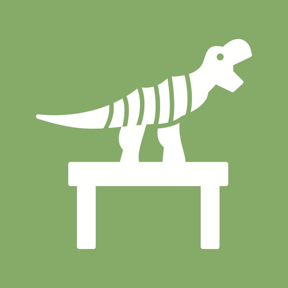 Bones Exhibit Vector Icon