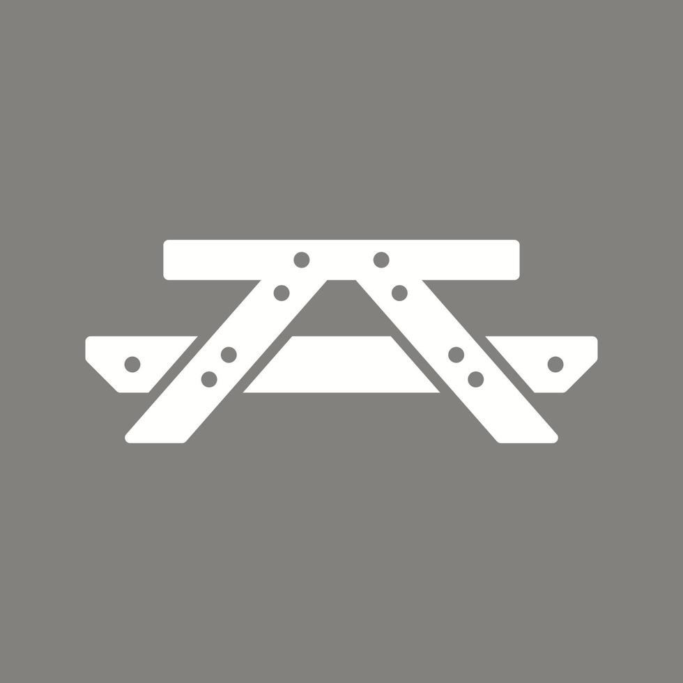 Picnic of Table Vector Icon