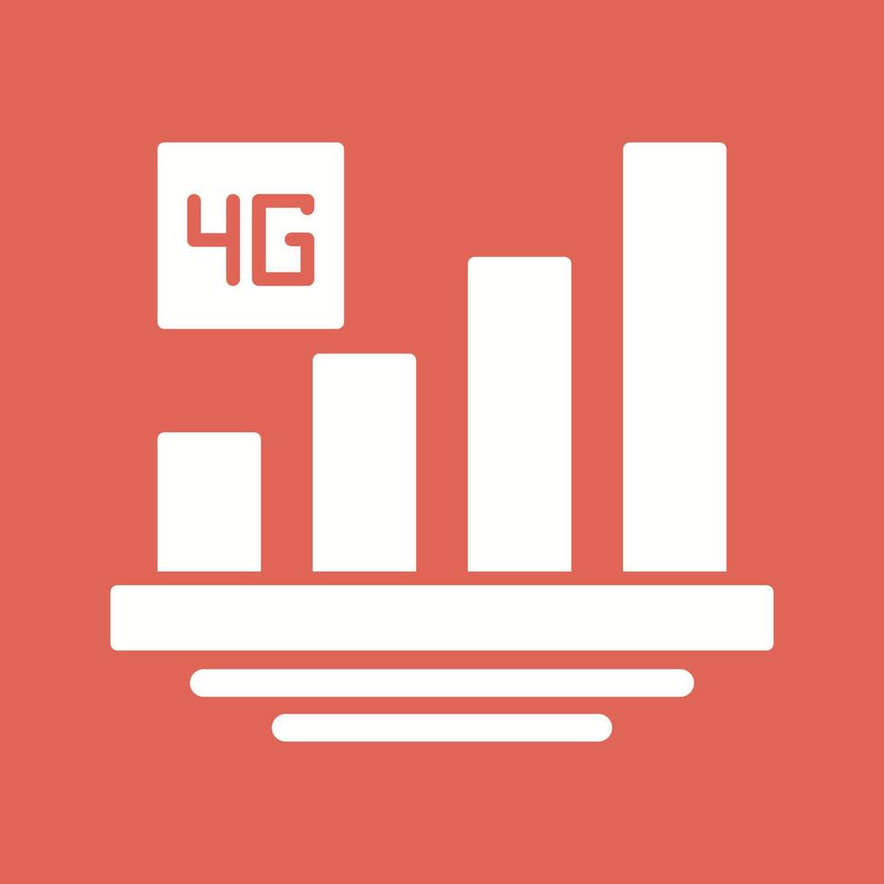 icono de vector 4g