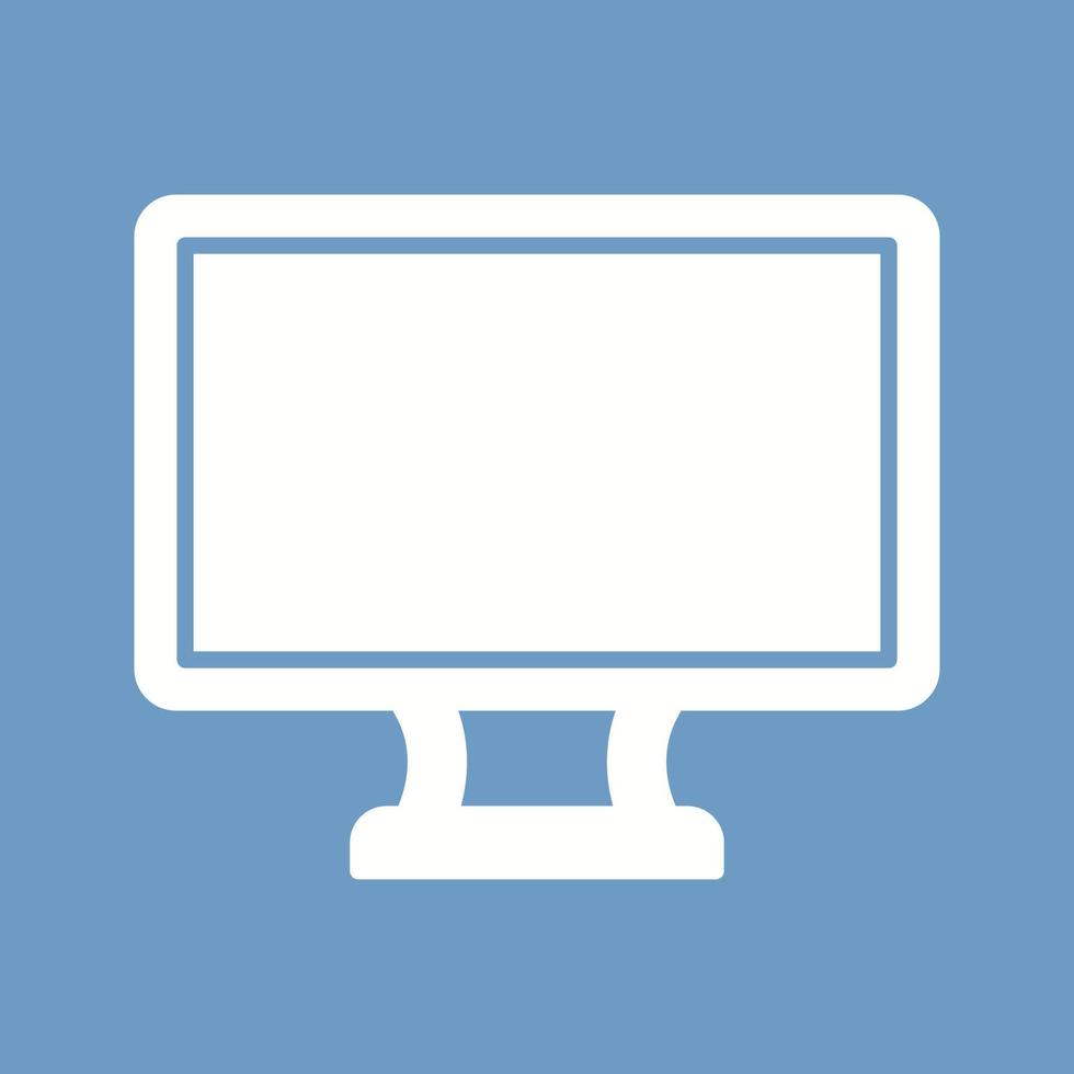 Lcd Vector Icon