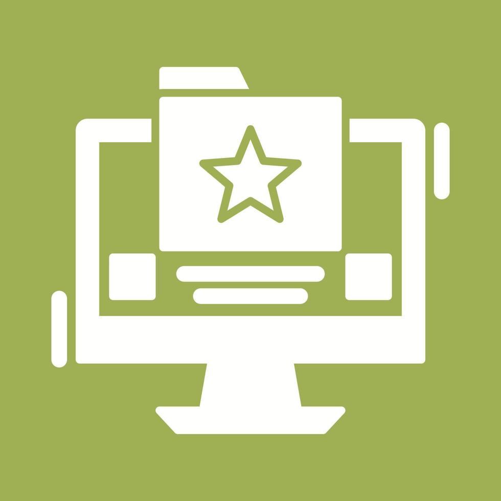 Favourite Folder Vector Icon