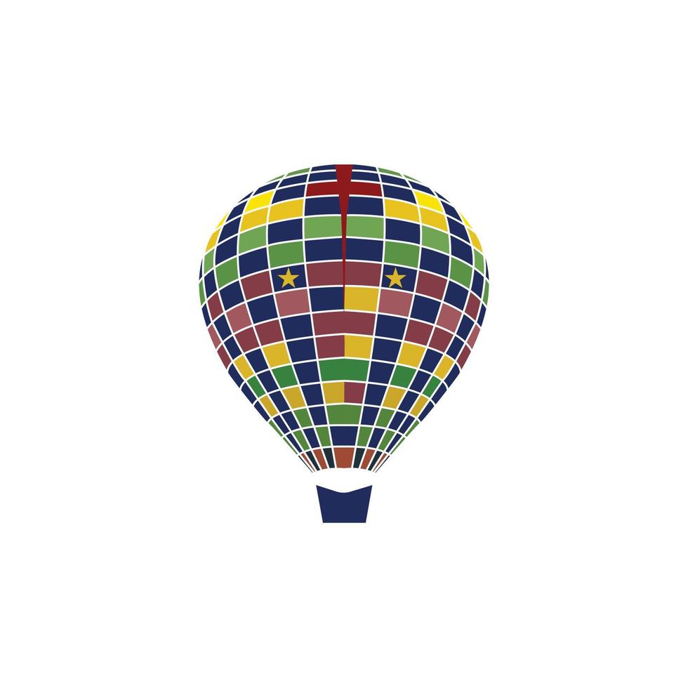 Hot Air Balloon  design editable vector file.
