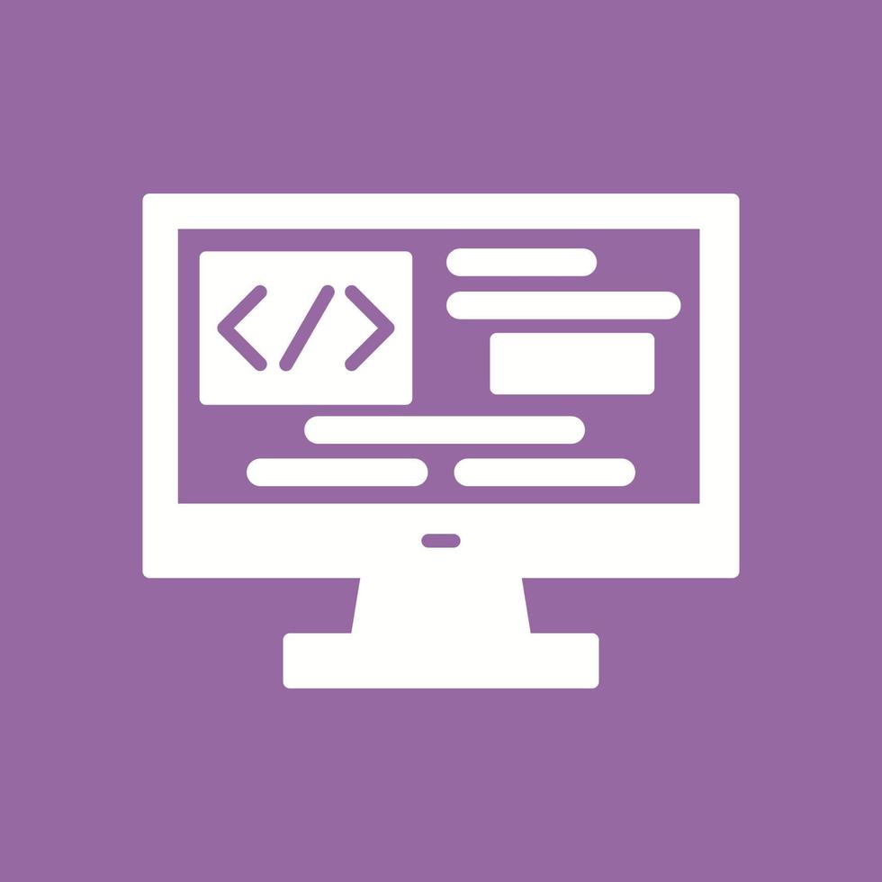 Coding Vector Icon