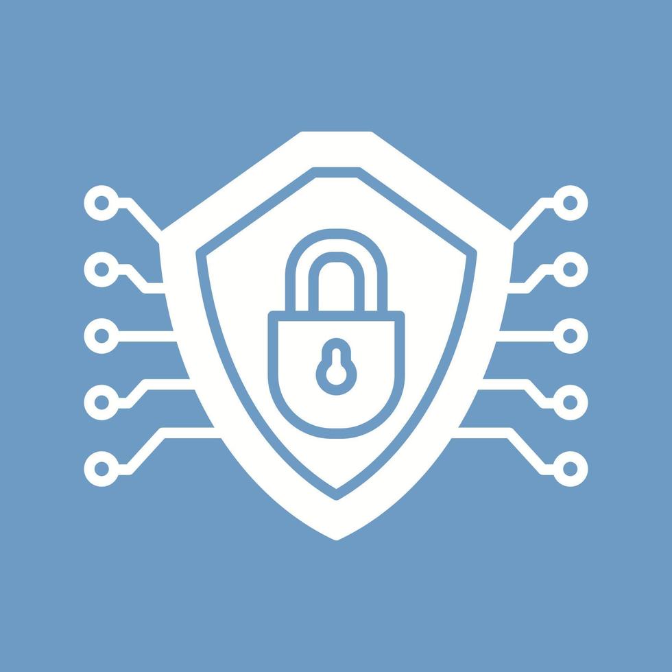 Cyber Security Vector Icon