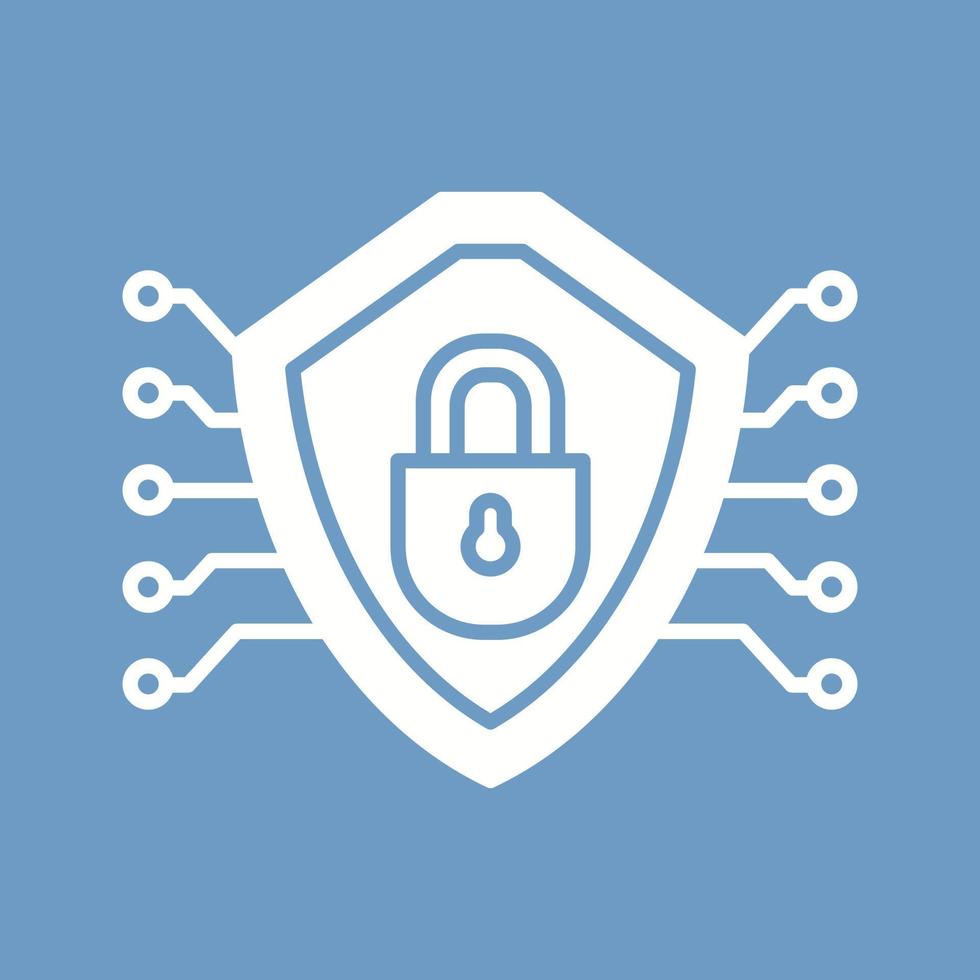 Cyber Security Vector Icon