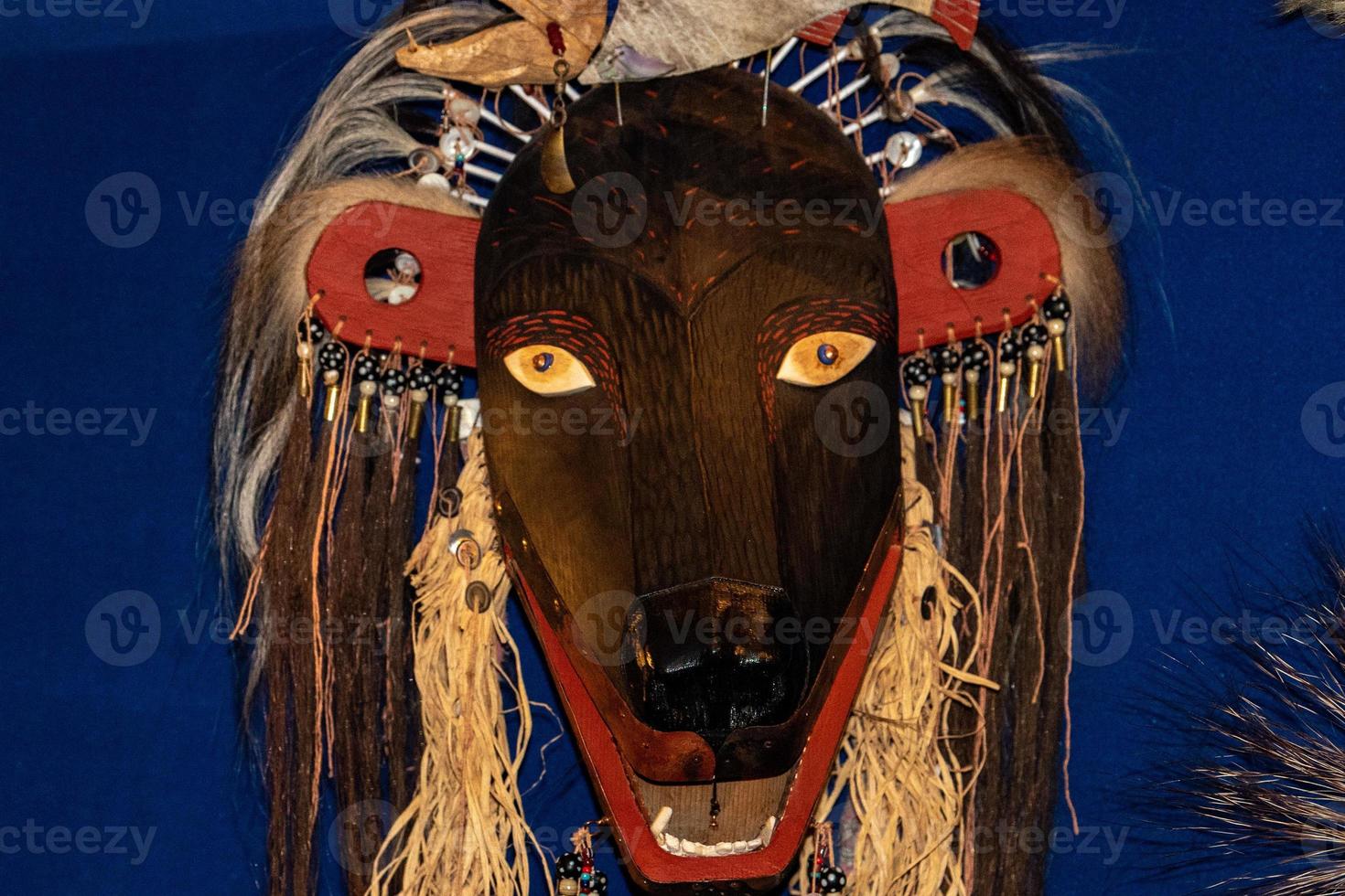 shaman Native american indian mask photo