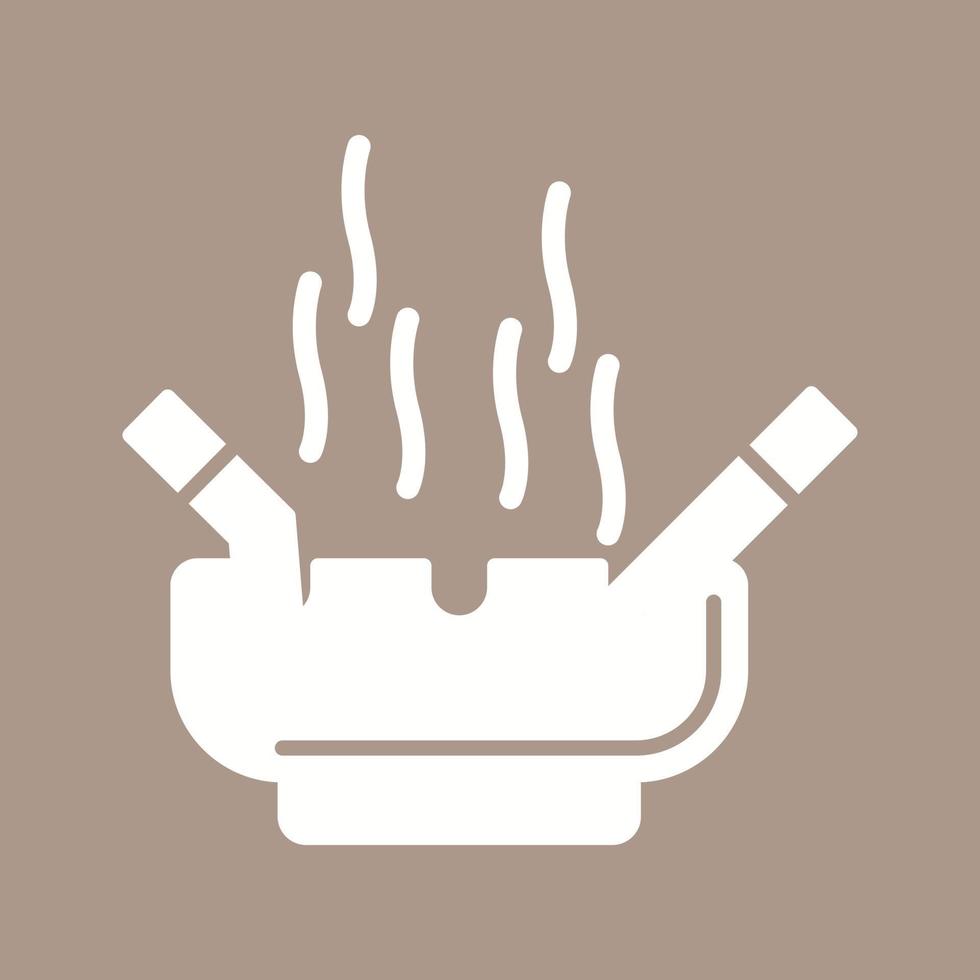 Ashtray Vector Icon