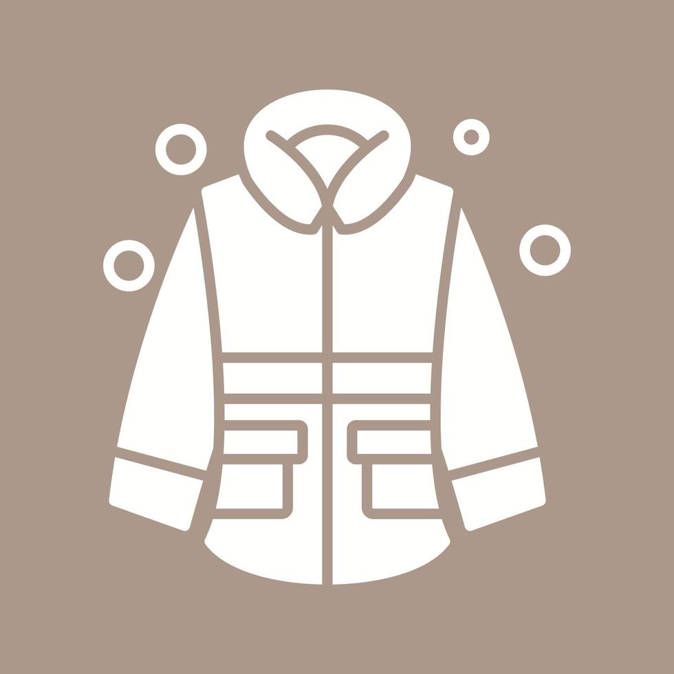 Winter Jacket Vector Icon