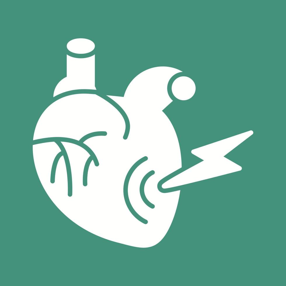 Heart Attack Vector Icon