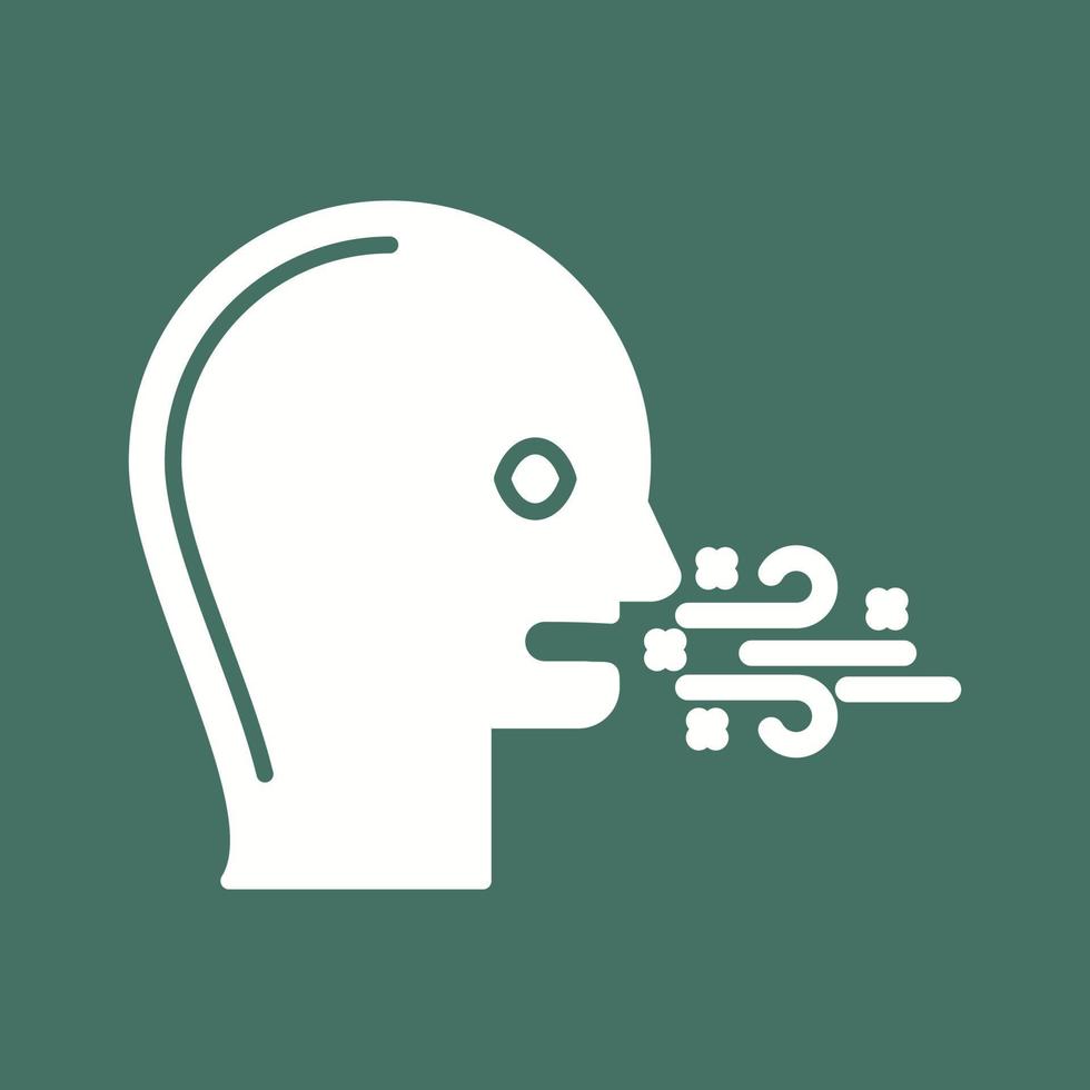 Bad Breath Vector Icon