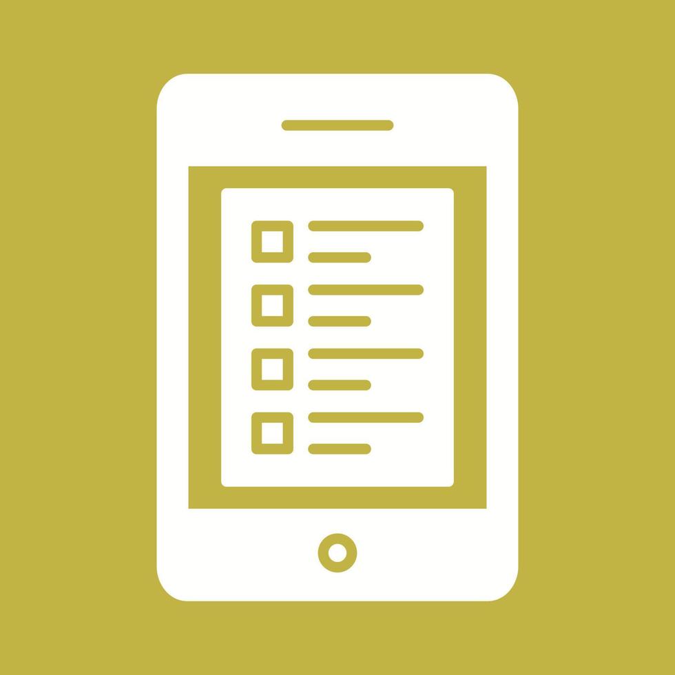 Online Test Vector Icon