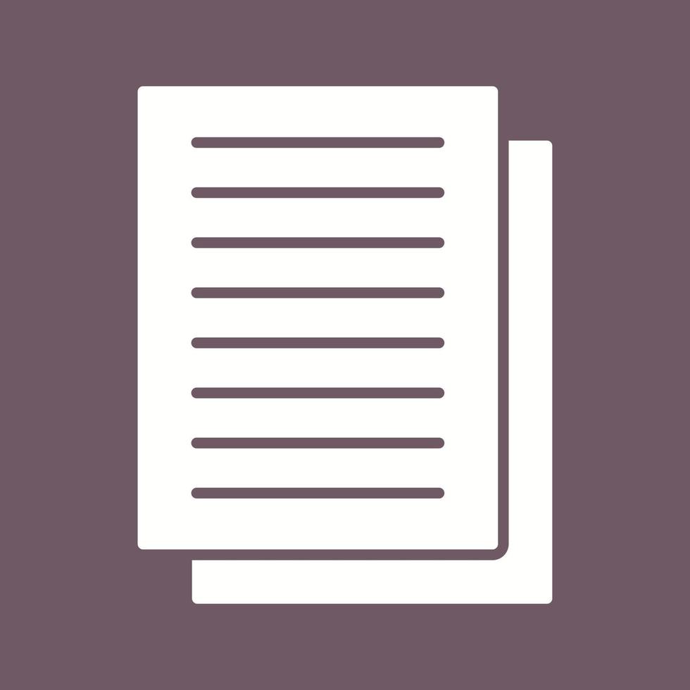 Document Vector Icon