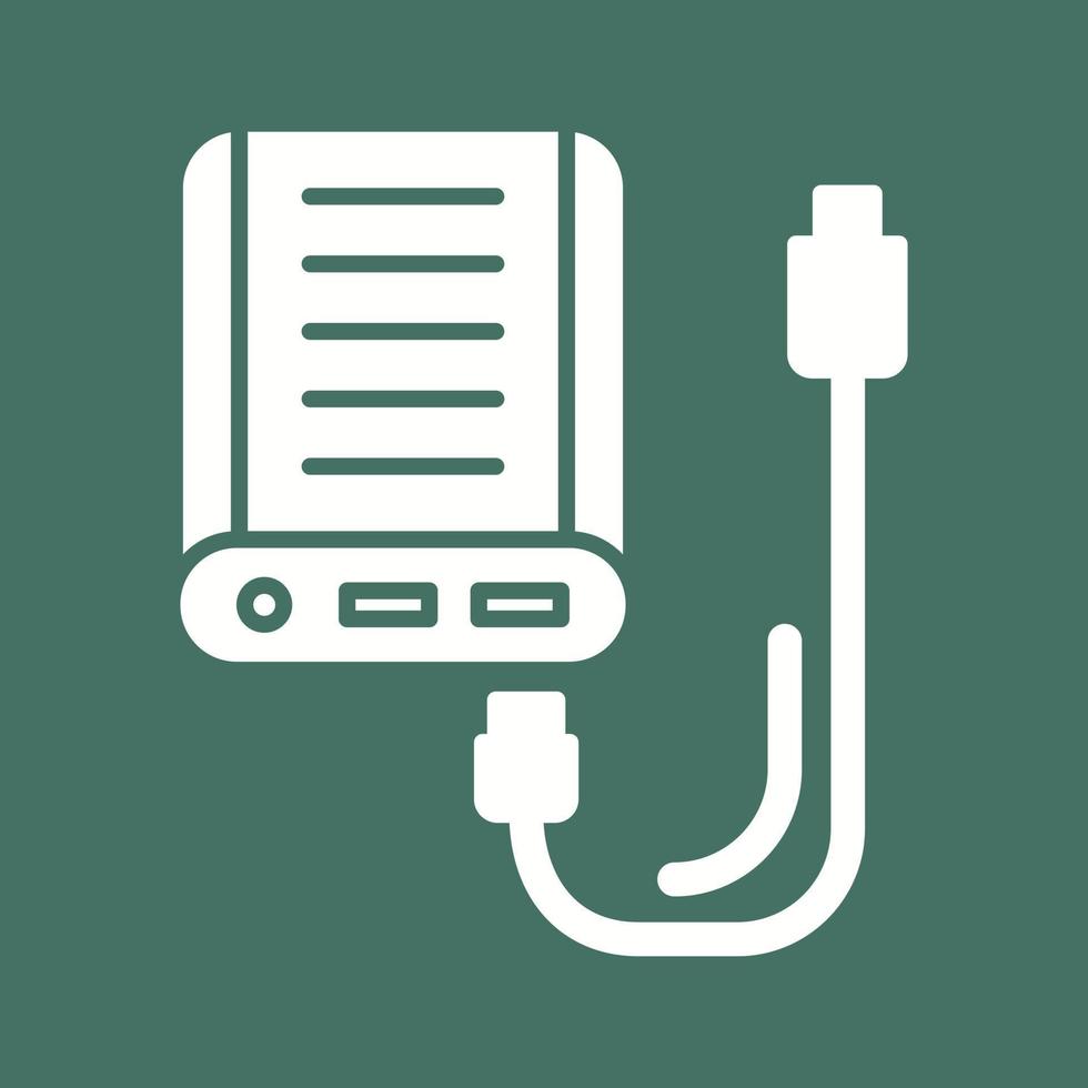 Power Bank Vector Icon