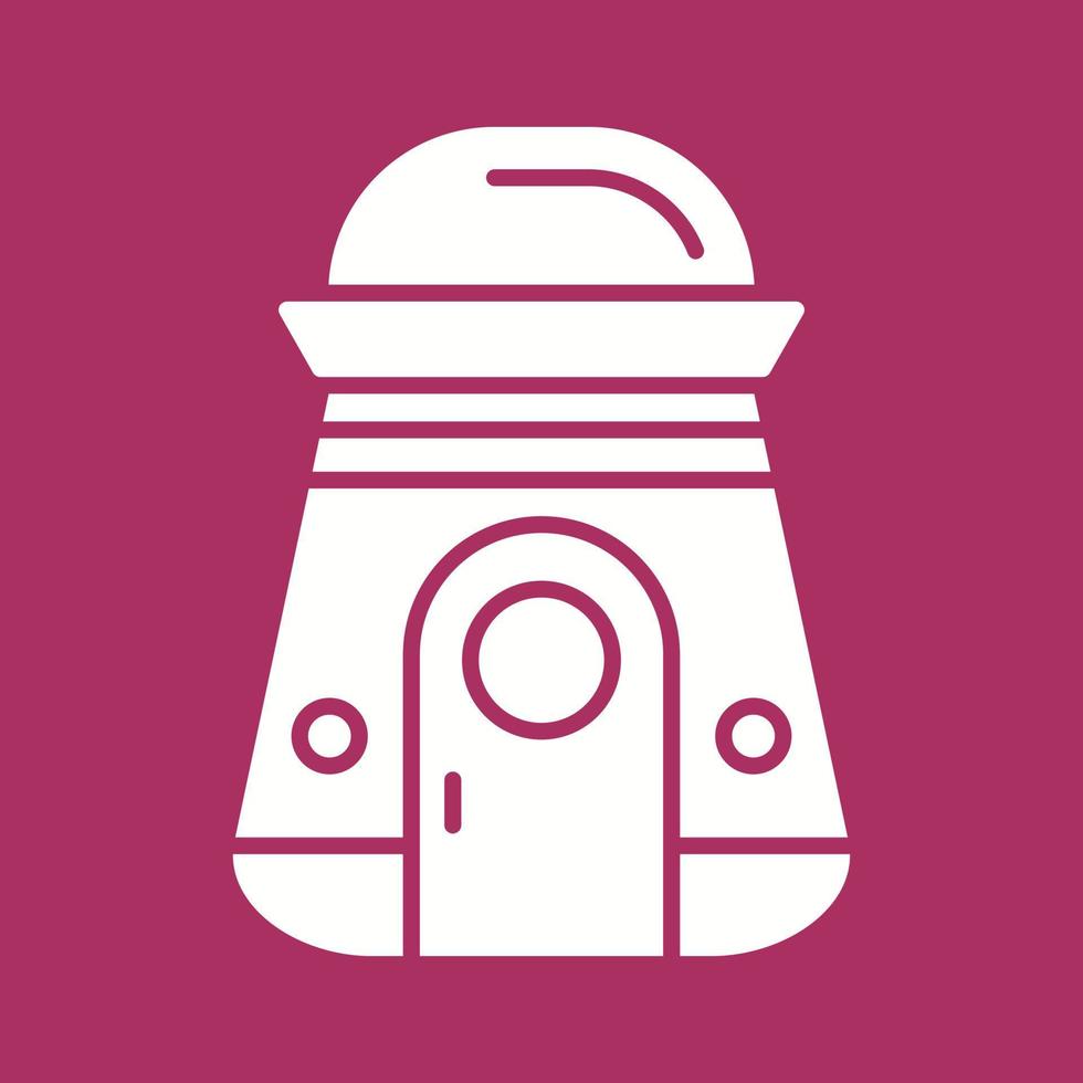 Space Capsule Vector Icon