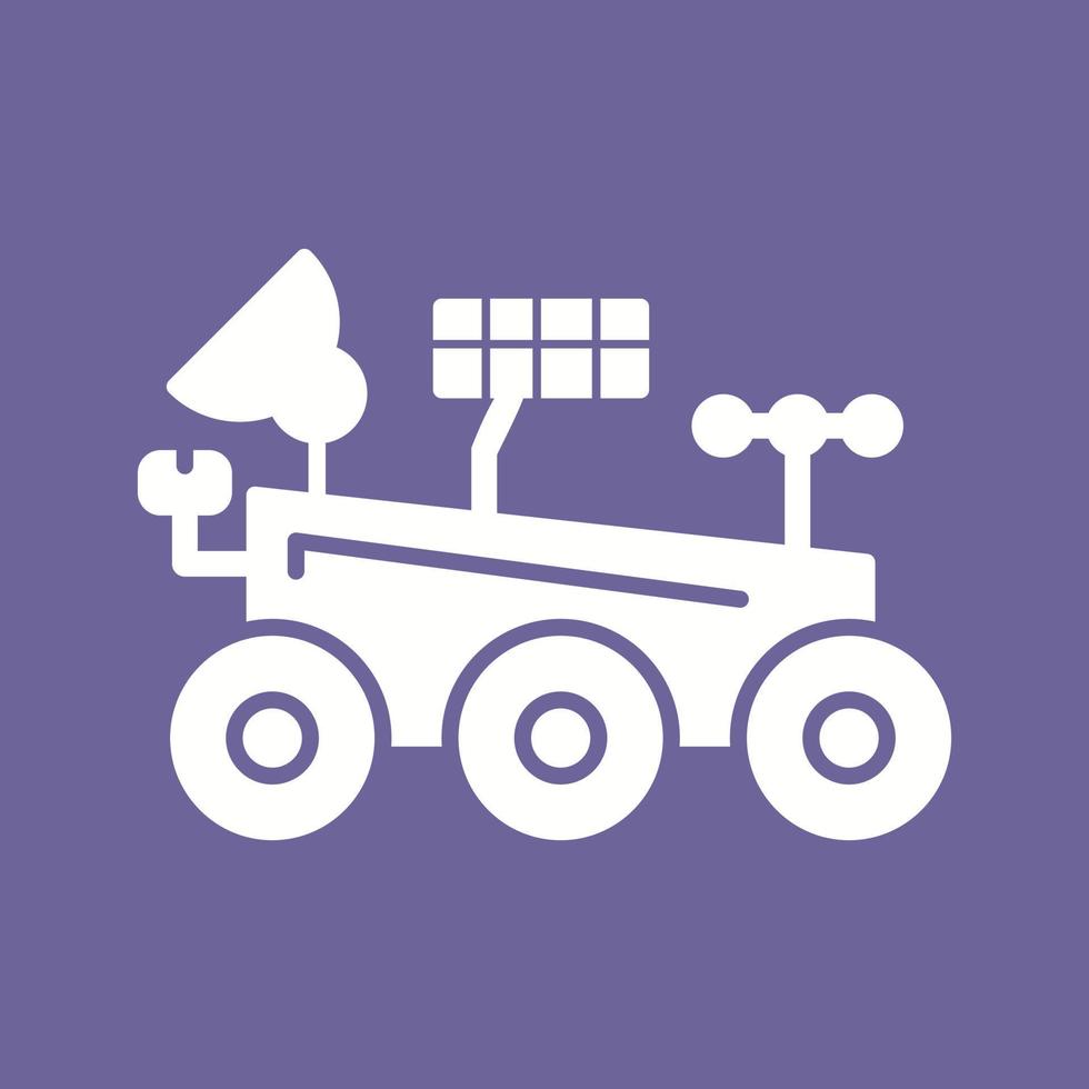 Mars Rover Vector Icon