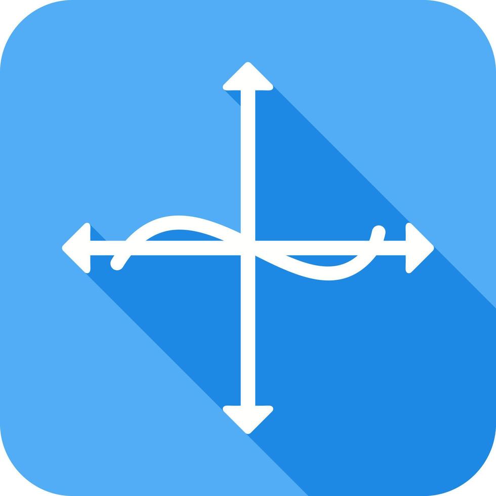 Unique Graph Vector Icon