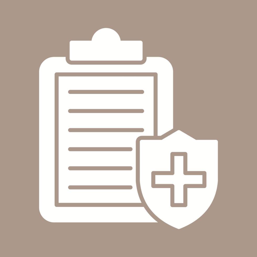 Medical Insurance Vector Icon