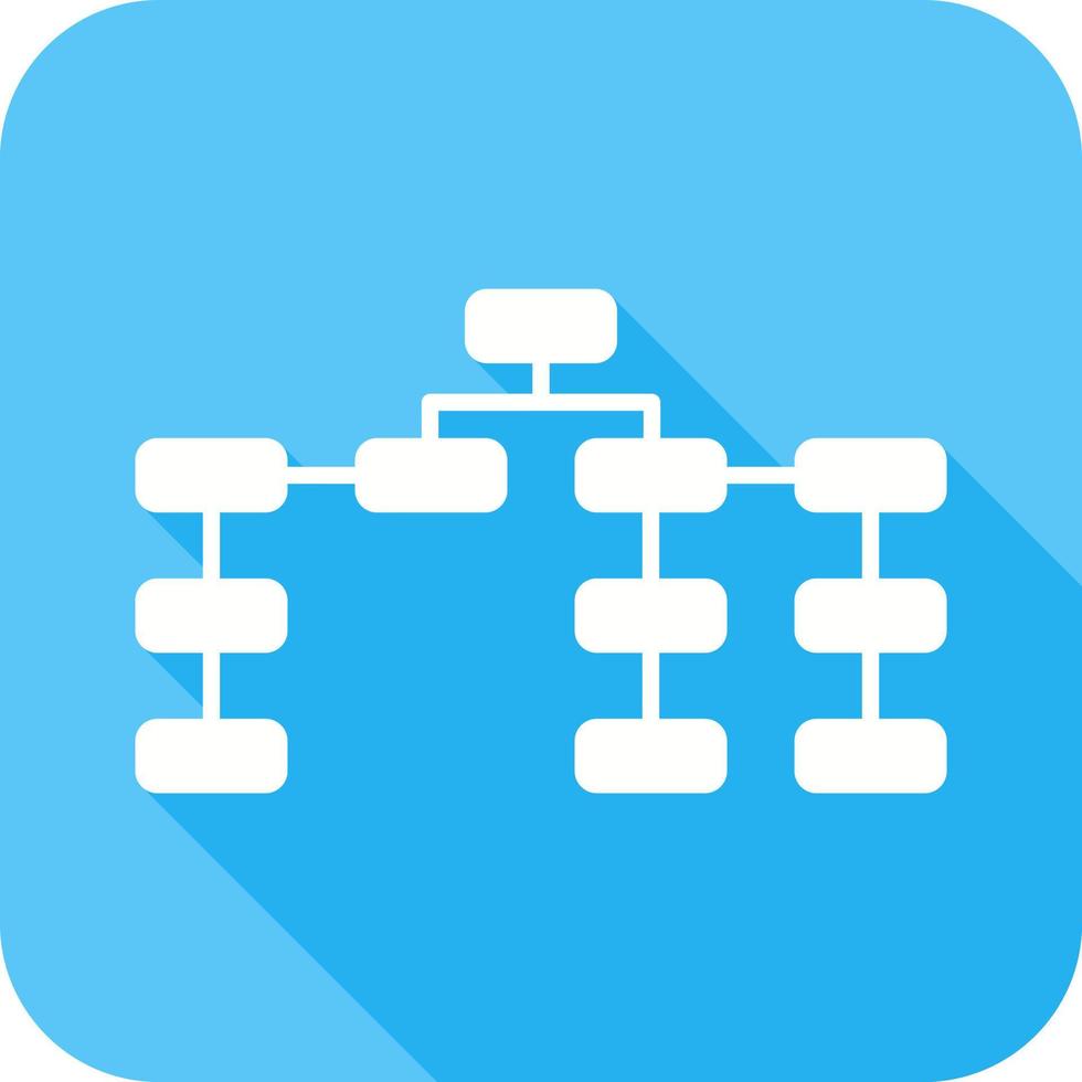Unique Seo Structure Vector Icon