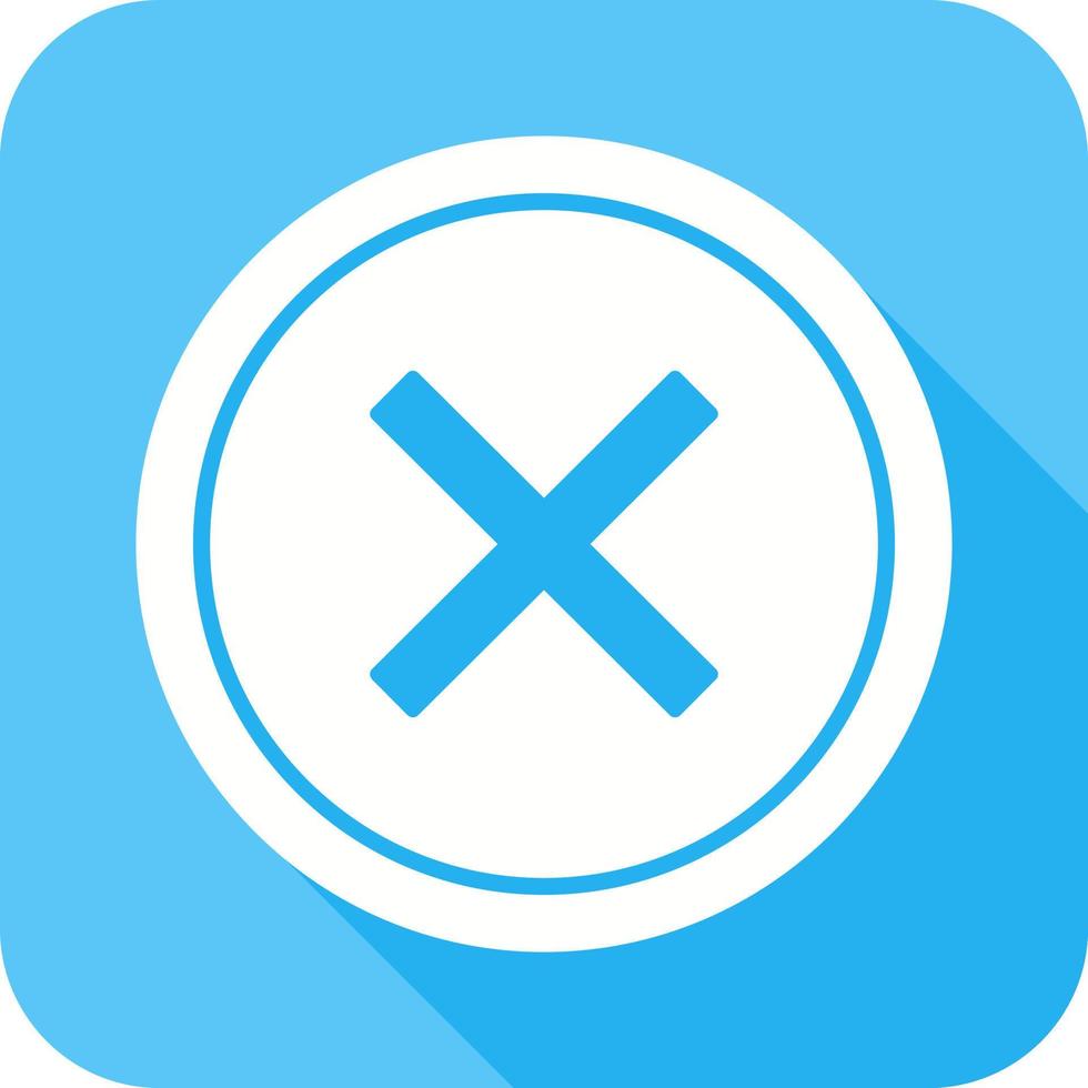 Do Not Cross Vector Icon