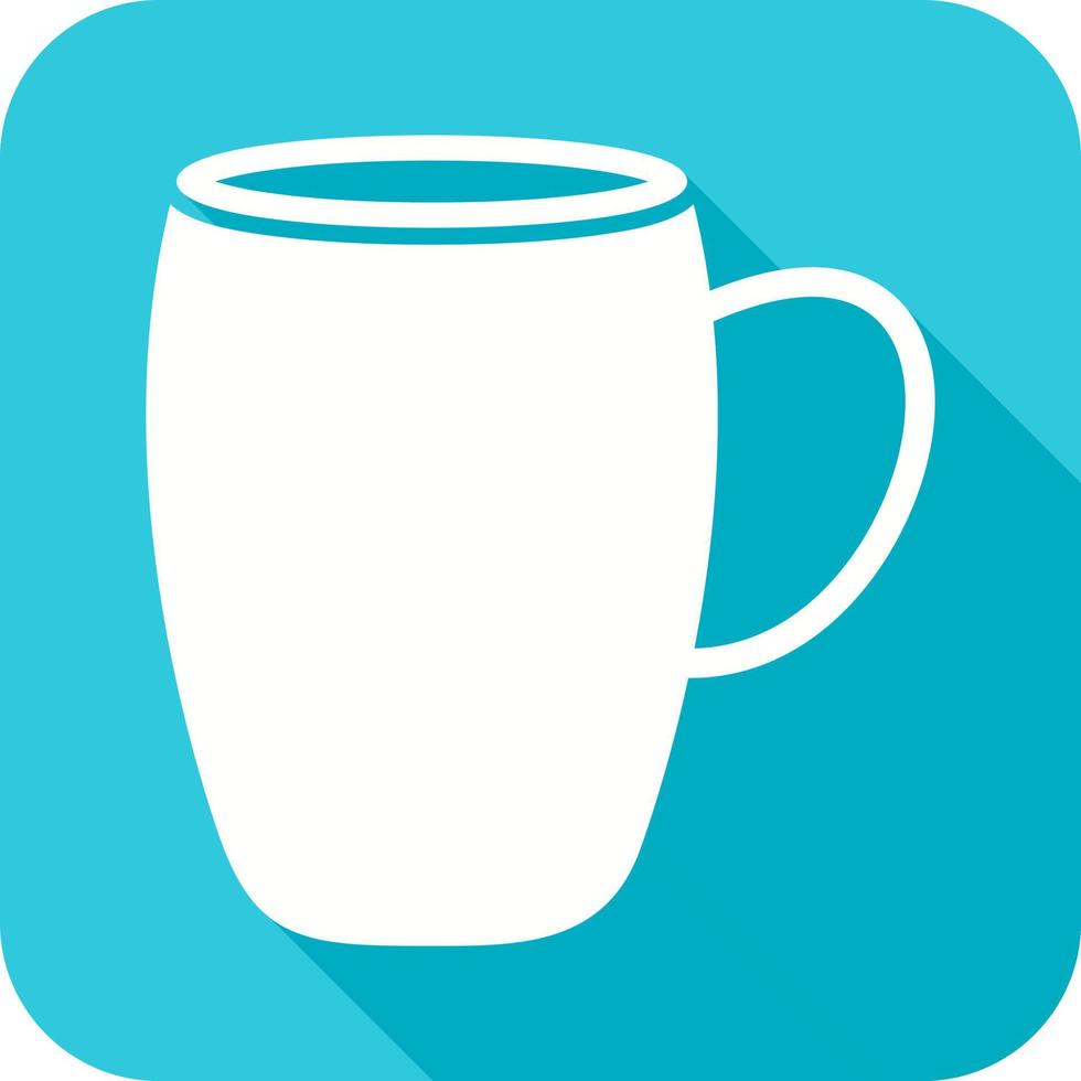 icono de vector de taza