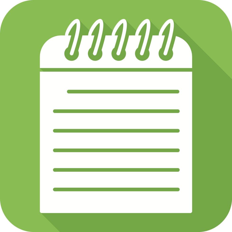 Unique Note Vector Icon
