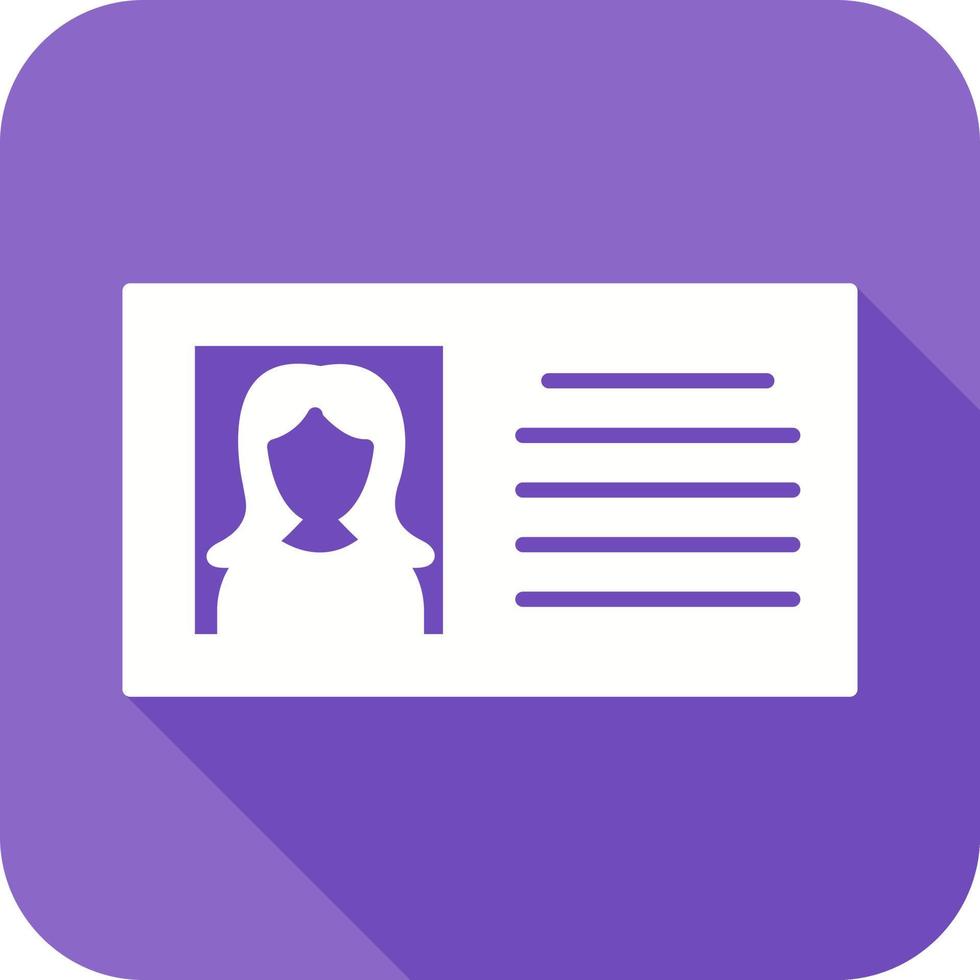 Female Profile Vector Icon