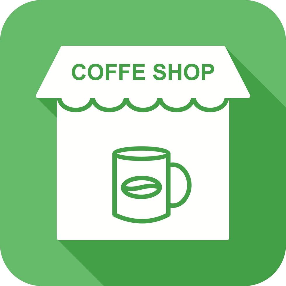 icono de vector de cafetería