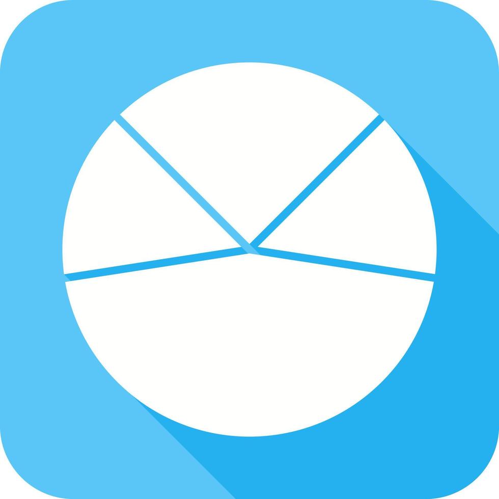 Pie Chart Analysis Vector Icon