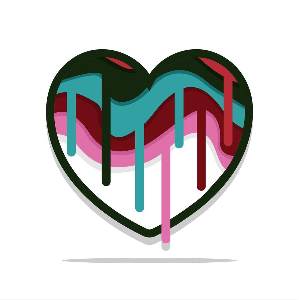 Love vector illustration art