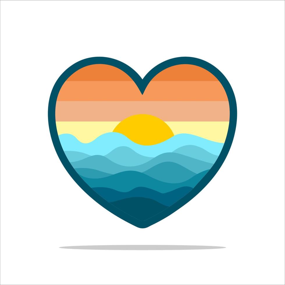 Love vector illustration art