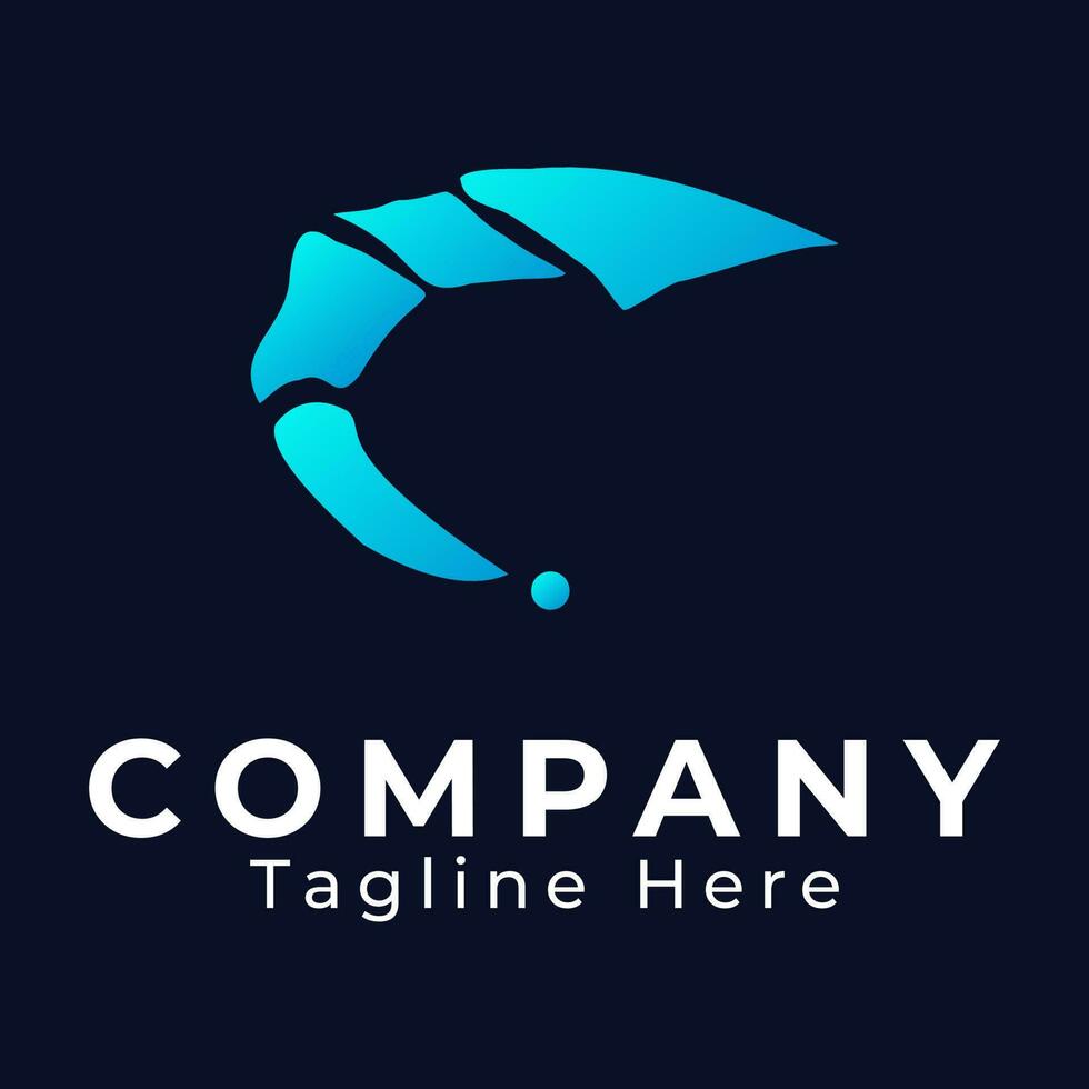 creative scorpion simple logo design vector