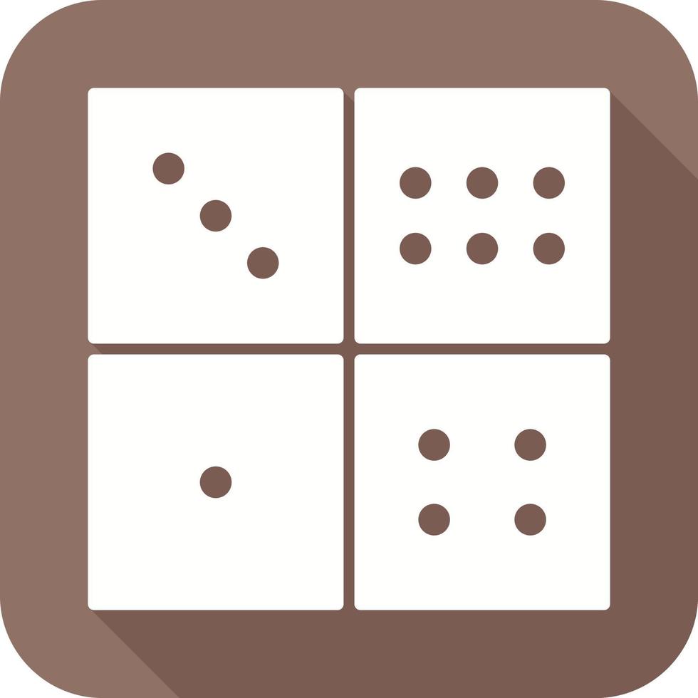 Domino Game Vector Icon
