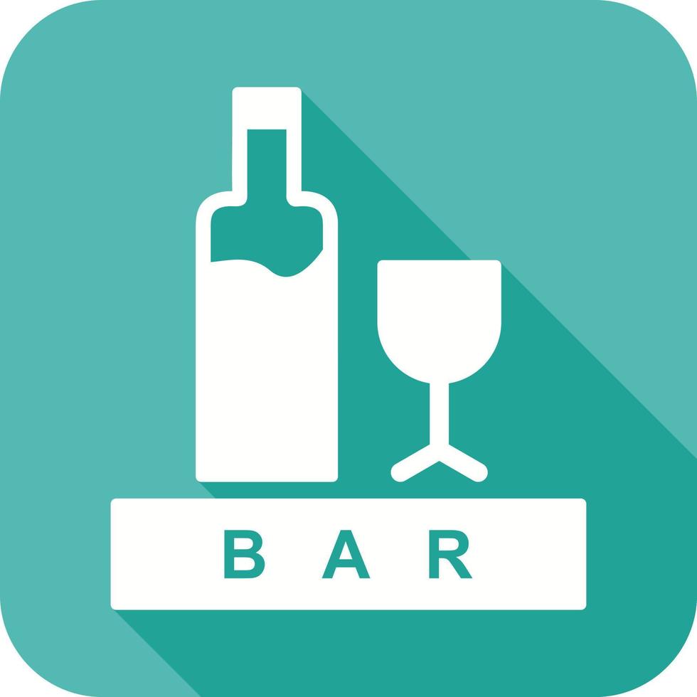 Unique Bar Sign Vector Icon