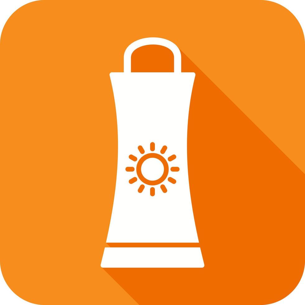 Sunblock Cream Vector Icon