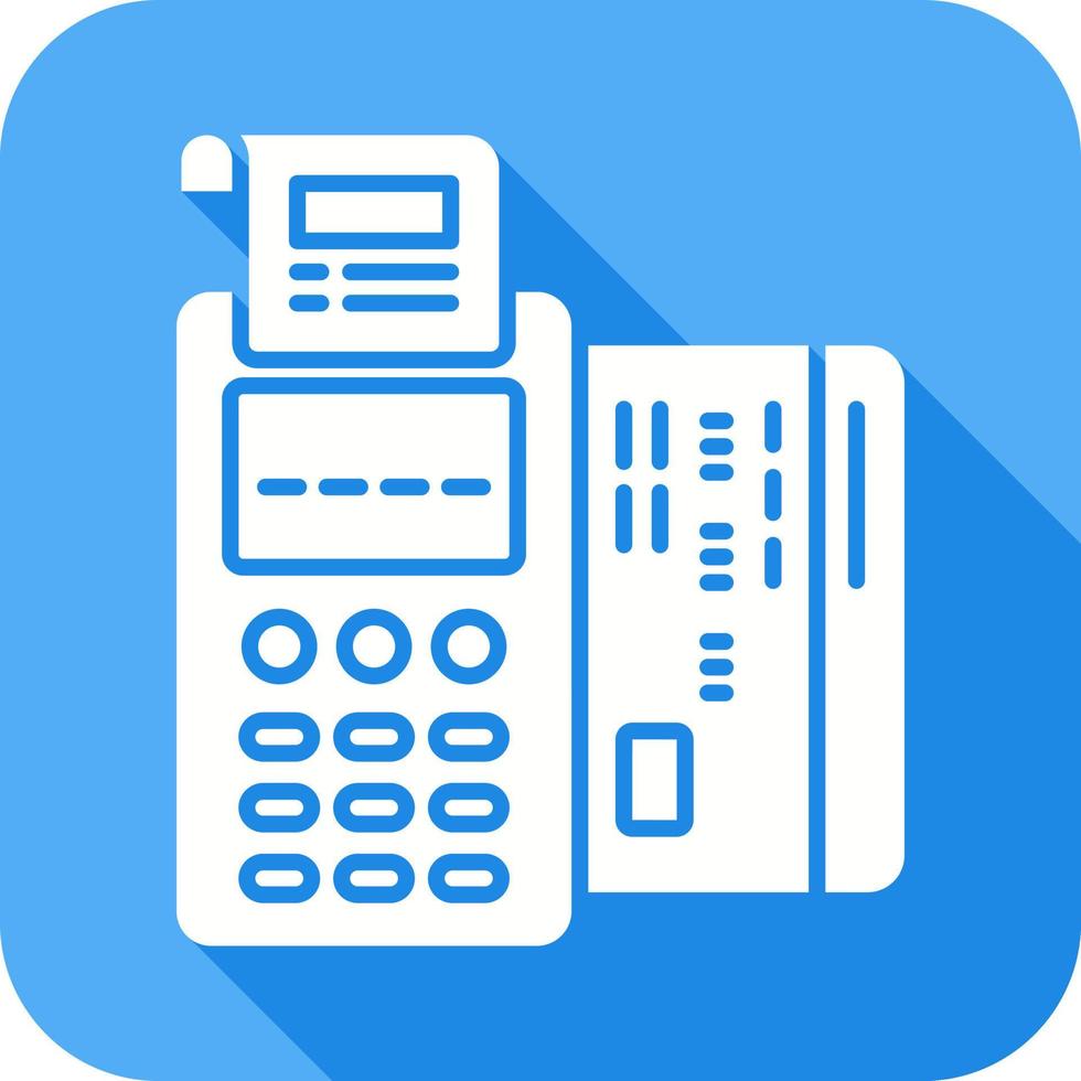 Pos Terminal Vector Icon