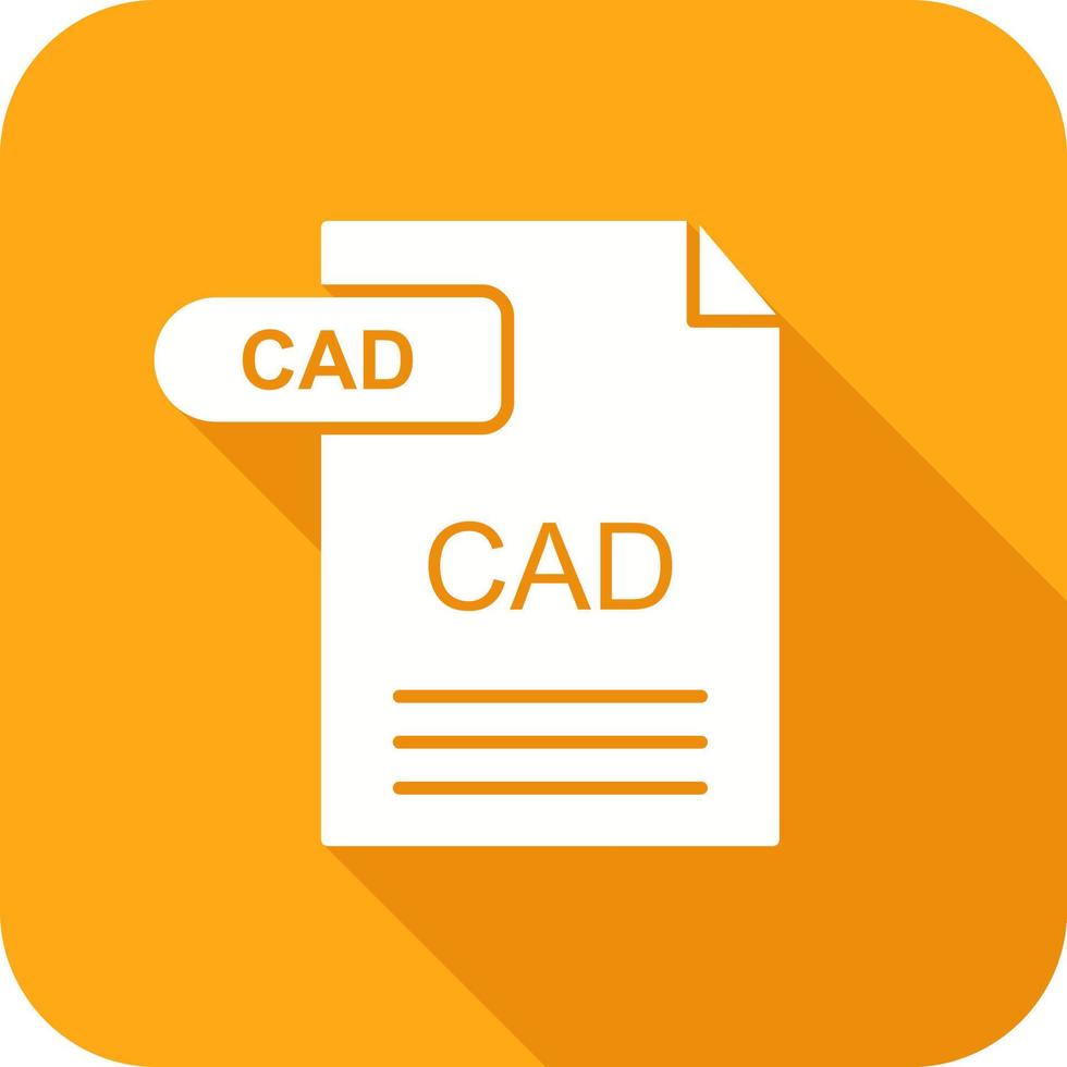 icono de vector de cad