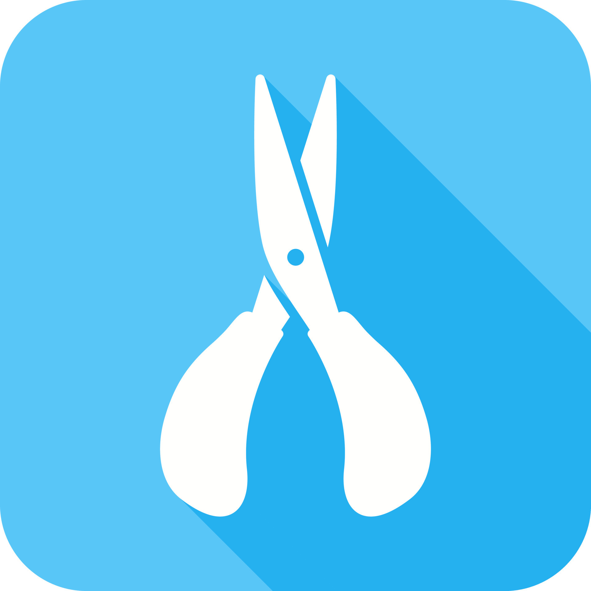 Scissor Vector Icon 20213915 Vector Art at Vecteezy