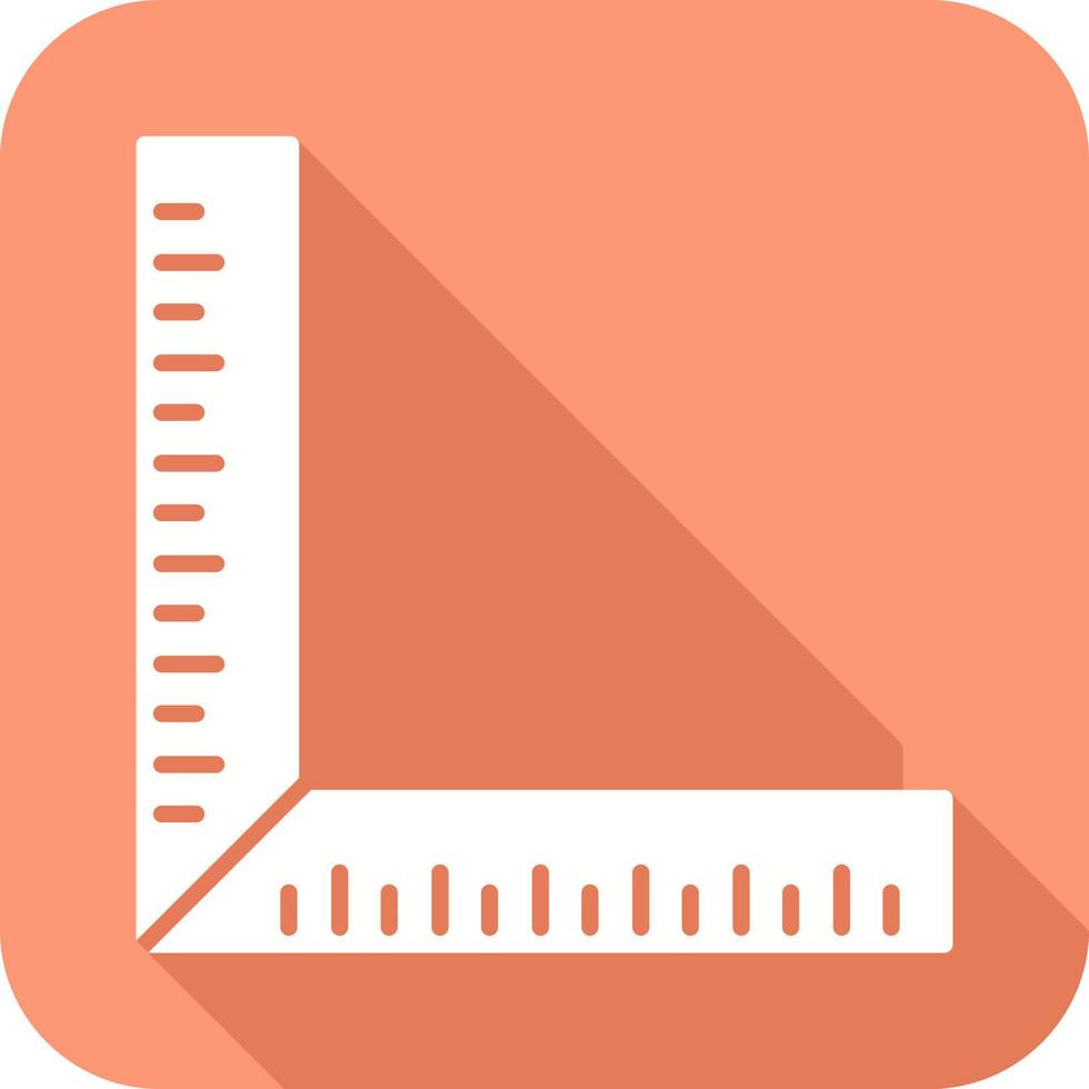 square Ruler Vector Icon