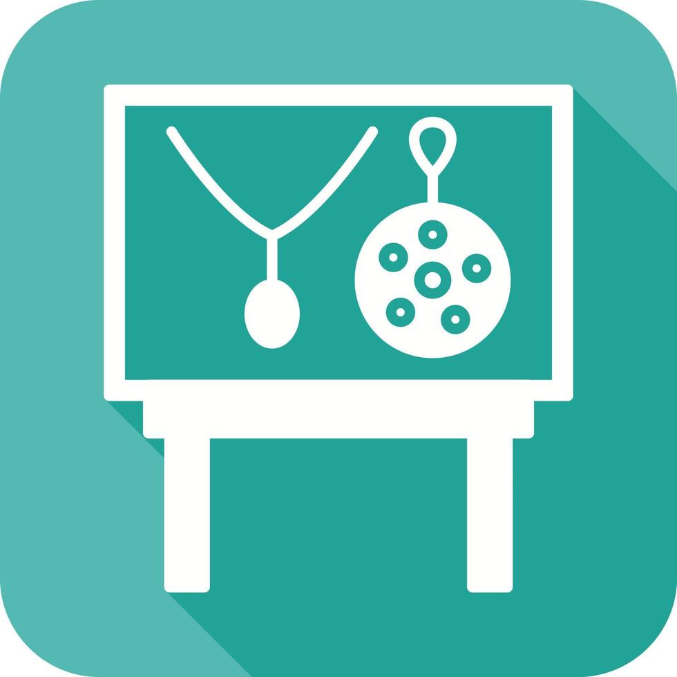 Jewel Exhibit Vector Icon