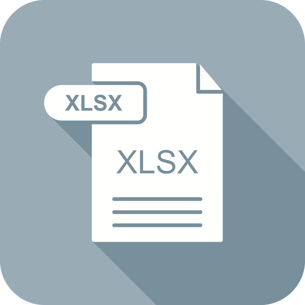 XLSX Vector Icon