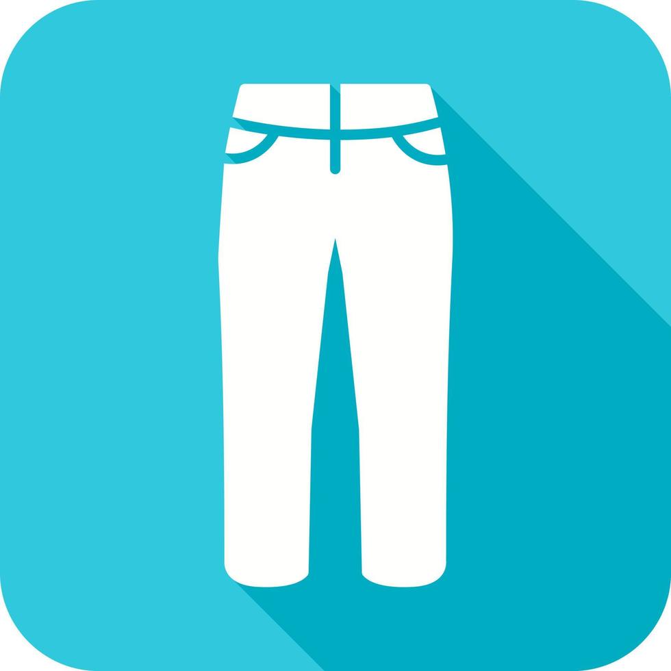 icono de vector de pantalones