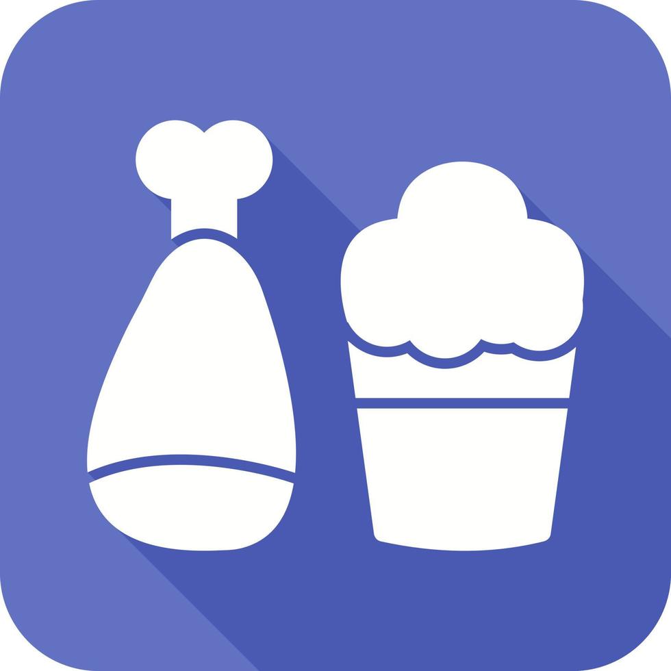 Food and Beer Vector Icon