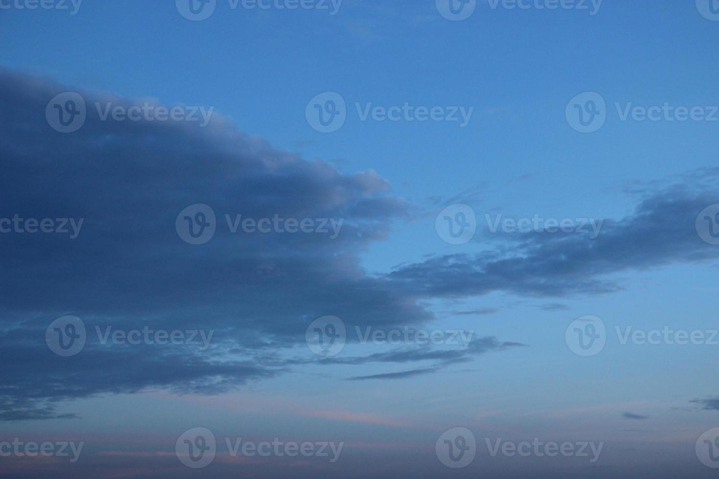 dark blue cloud with white light sky background and midnight evening time photo