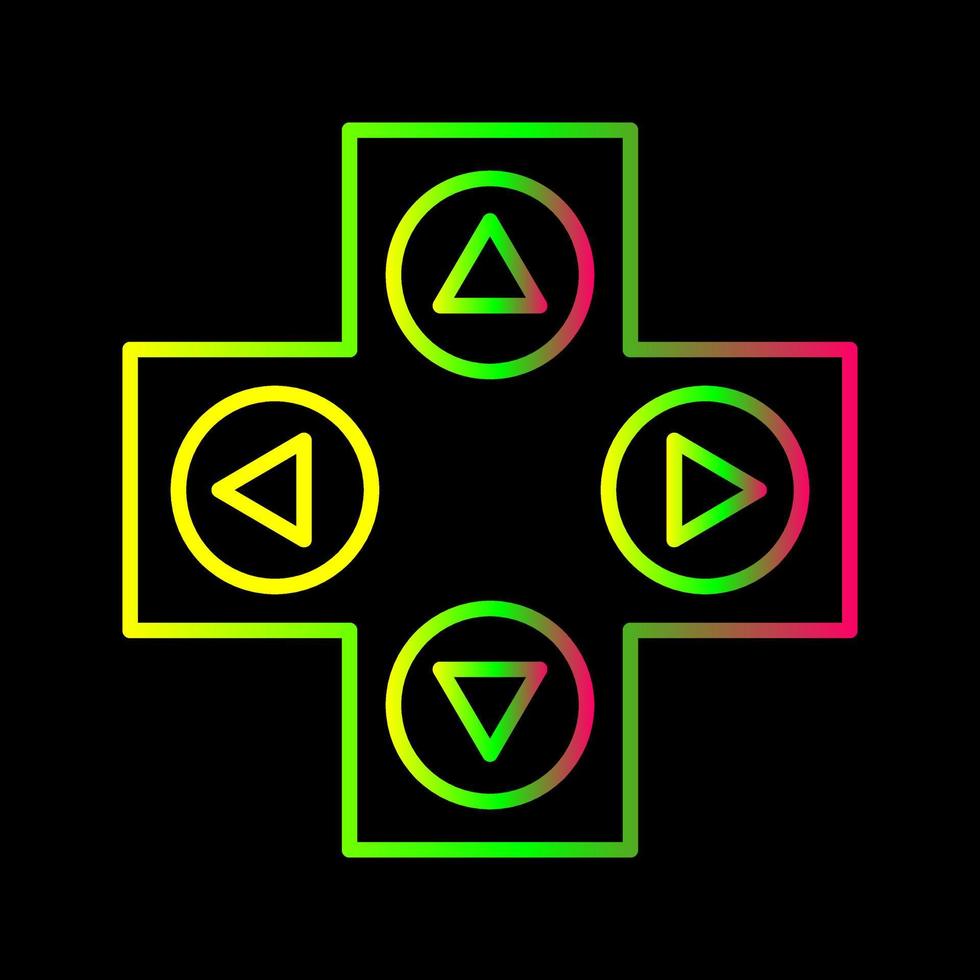 Unique Gaming Control Vector Icon