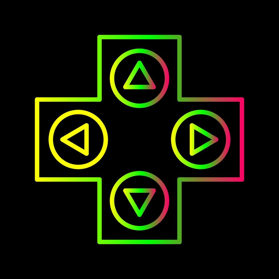 Unique Gaming Control Vector Icon