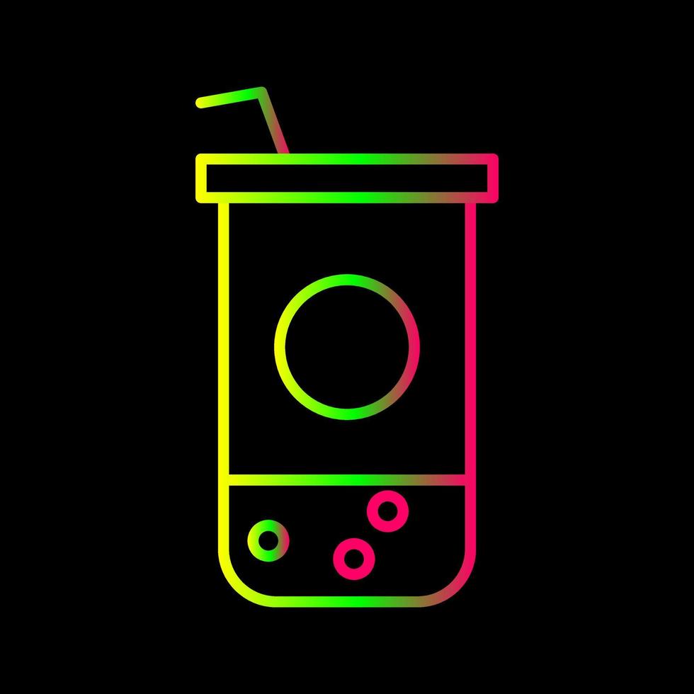 Chocolate Shake Vector Icon