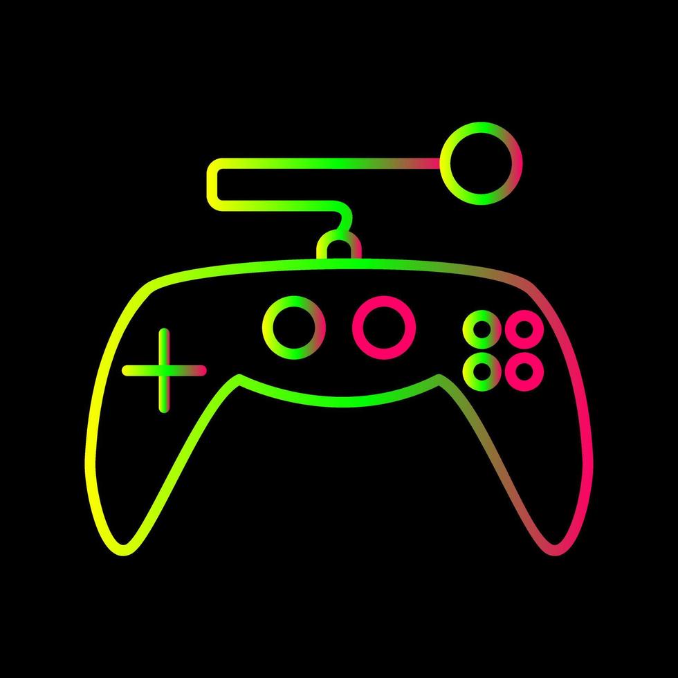 Unique Gaming Control Vector Icon