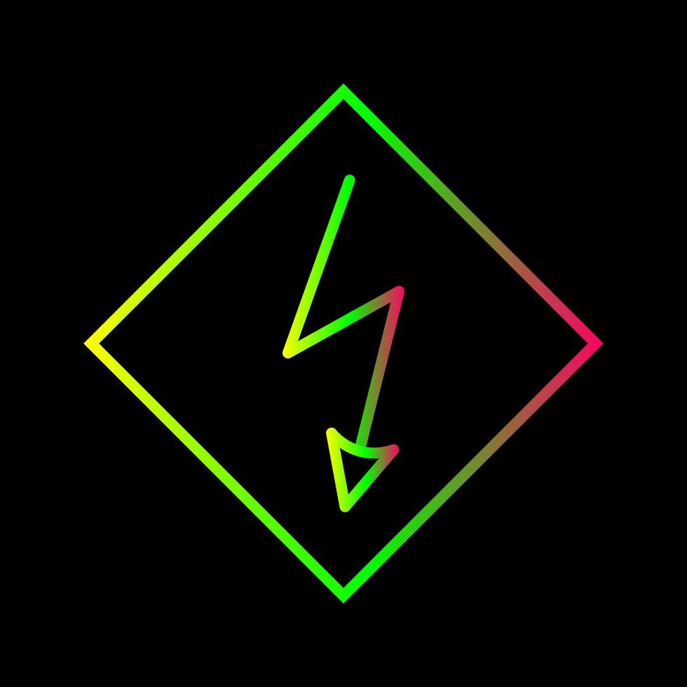 High Voltage Vector Icon