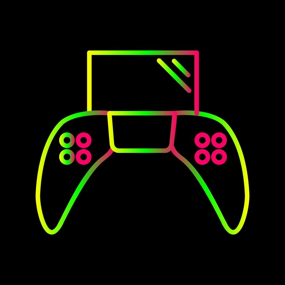 Unique Play Station Vector Icon