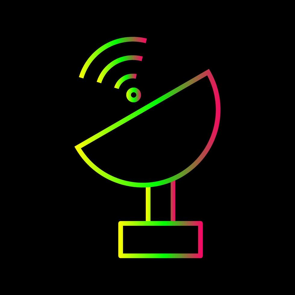 Unique Satellite Vector Icon